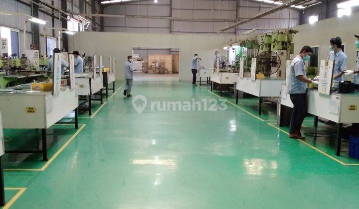 Gudang 2 lantai siap huni luas Jababeka cikarang 4