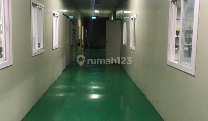 Gudang 2 lantai siap huni luas Jababeka cikarang 6