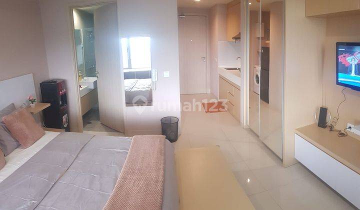 Apartement Orange County Studio Luas Siap Huni Baru Furnished  1