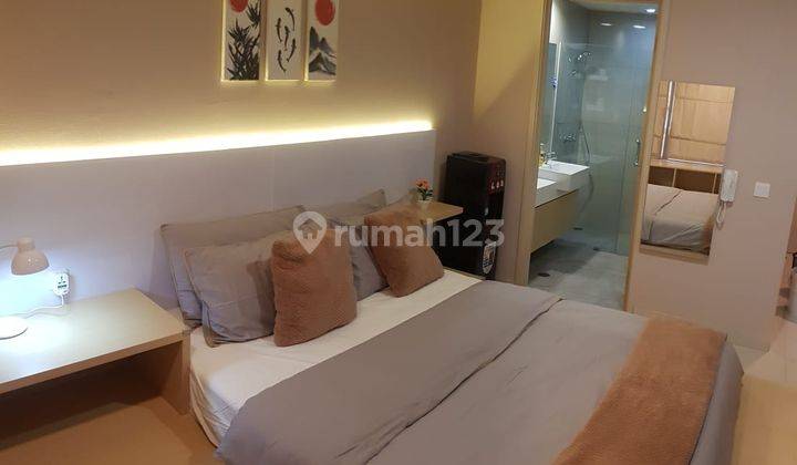 Apartement Orange County Studio Luas Siap Huni Baru Furnished  2