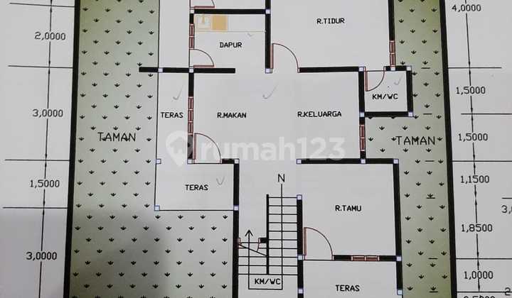 Rumah 2lantai Bagus SHM Cluster Diamond Perjuangan Cirebon 8