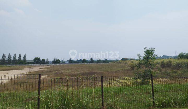 Tanah Kavling Industri 10.302 M2 Teluk Jambe Karawang Barat  1