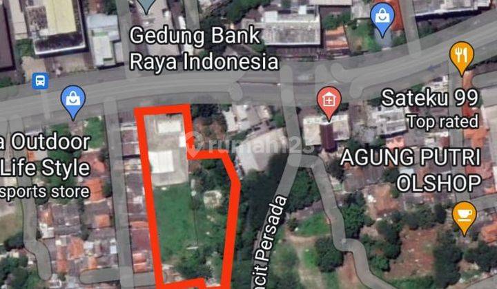 Jual Bawah Njop Lahan Luas 5500m2 Ngantong Hadap Timur di Jaksel 1