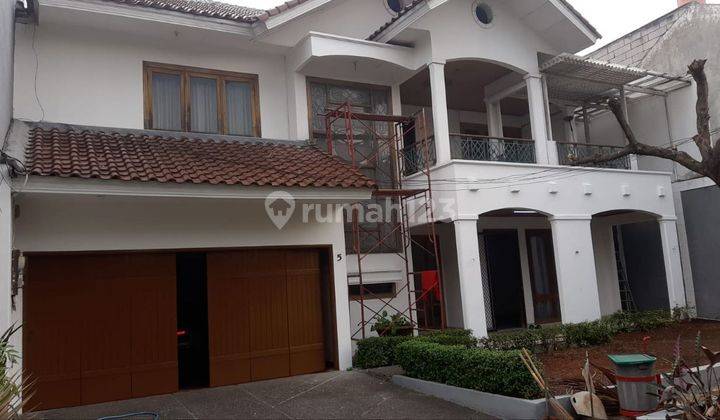 Jual Butuh Rumah 2lt Luas 610m2 parkiran 6mobil di Pondok Indah 1