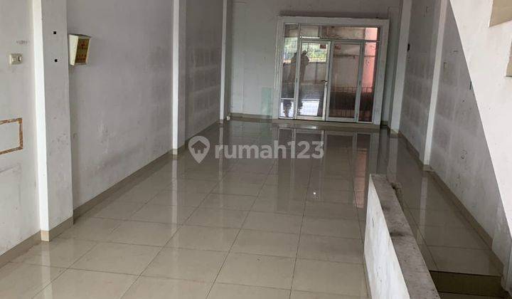 Disewa ruko 4lt bekas Bank di pinggir jl raya KH Juanda Tangerang  2