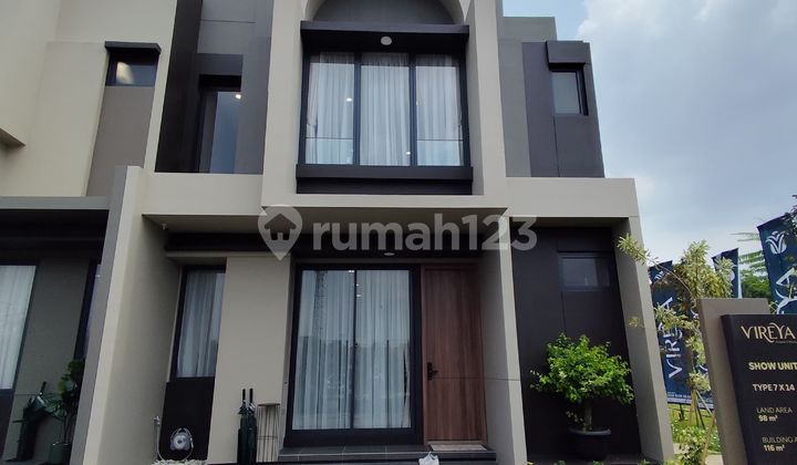Rumah BSD Vyorelle Type 7 Dekat Toll Pasmod