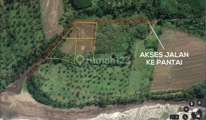 BEACHSIDE LAND FOR SALE IN BALIAN BEACH TABANAN 2