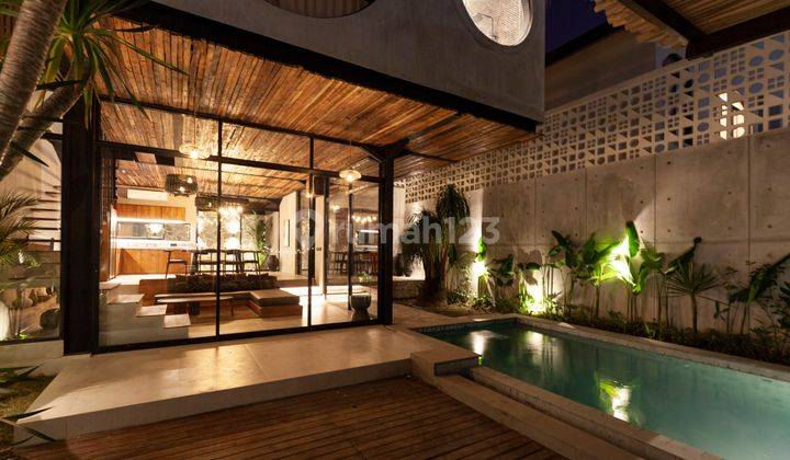 FOR LEASE : BRAND NEW INDUSTRIAL STYLE VILLA IN KEROBOKAN 2