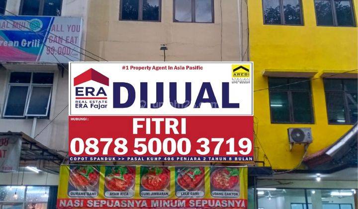 Dijual Ruko siap huni di daerah komersil  yg sudah jarang ada 1