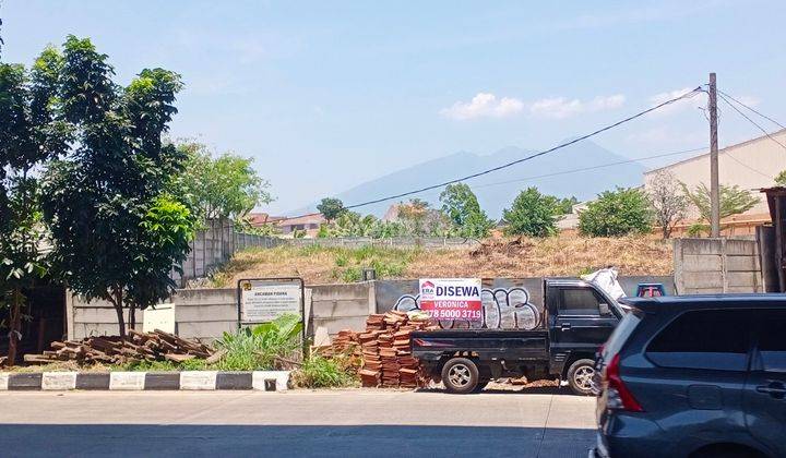 Disewakan tanah diare komersil dan pinggir jalan dekat dengan pintu tol  1