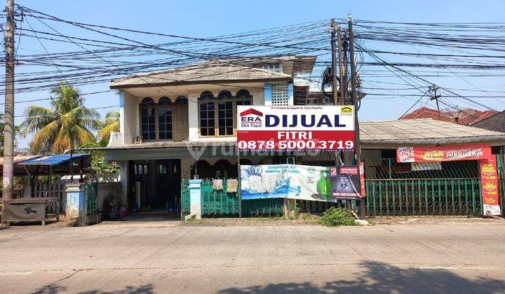 Dijual rumah cocok untuk tempat usaha di pinggir jalan komersil  1