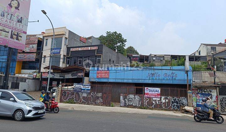 Dijual tempat usaha pinggir jalan komersil  1