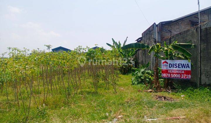 Disewakan tanah cocok untuk gudang,workshop, lapangan futsal  2