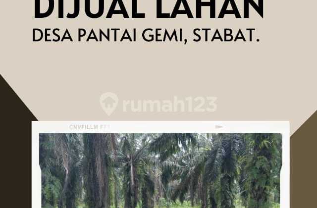 For Sale 14ha Land Gemi Beach Area Stabat Langkat