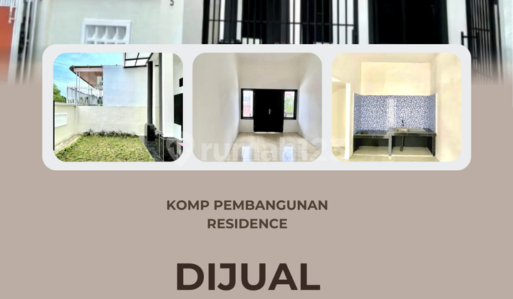 Dijual Rumah Townhouse Jl Sma Negeri 15 Medan Selayang