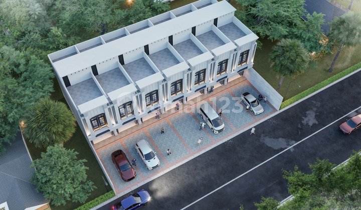 Dijual Rumah Townhouse Dekat Jl Pasar Tiga - Krakatau Medan