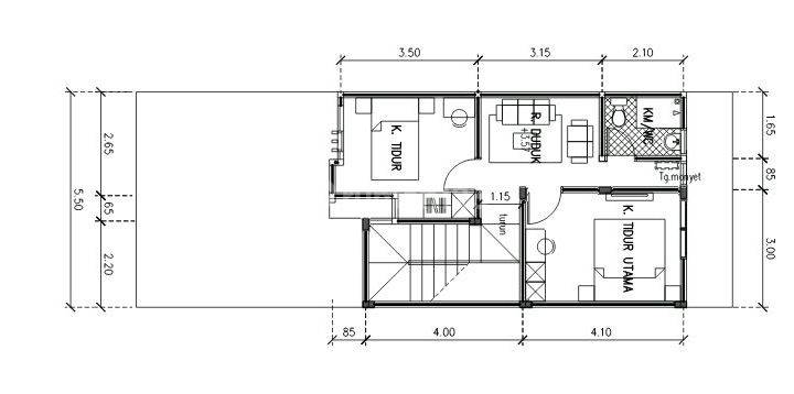 Rumah Baru 2 Lantai Batu Indah Dekat Griya Batununggal 2