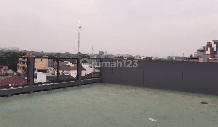 For Rent Ruang Usaha Rooftop di Lantai 5 Mainroad Naripan 2