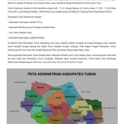 Dijual Tanah Kota Tuban Jawa Timur Pinggir Jalan Nol Jalan Utama Pantura Seluas 10.476 M2 Dengan Harga Murah 2