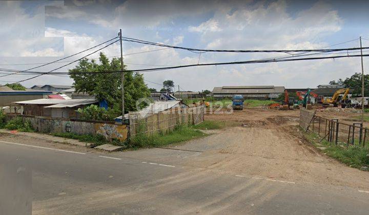 Tanah Strategis Hook Punya 2 Muka di Jl Lio Baru Jl Pembangunan Tagerang Harga Nego  1