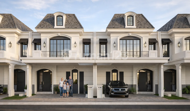 New Launching French Garden Home 2 Floors Starting Price From 1.2 Billion Citra Homes Halim By Ciputra