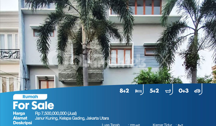 Rumah Janur Kuning, Kelapa Gading, Jakarta Utara 2