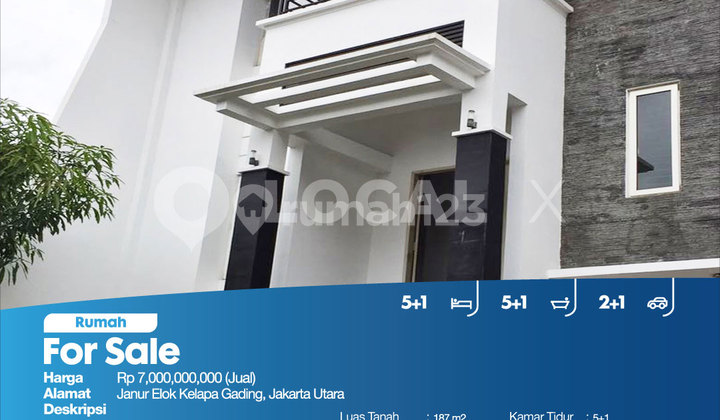 Rumah Janur Elok Kelapa Gading, Jakarta Utara 2