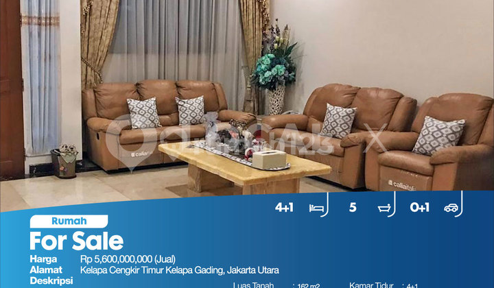 Rumah Kelapa Cengkir Timur Kelapa Gading, Jakarta Utara 2