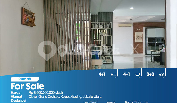 Rumah Grand Orchard Clover, Kelapa Gading, Jakarta Utara 2
