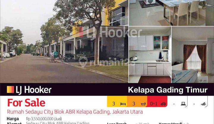 Rumah Sedayu City Blok ABR Kelapa Gading, Jakarta Utara 2