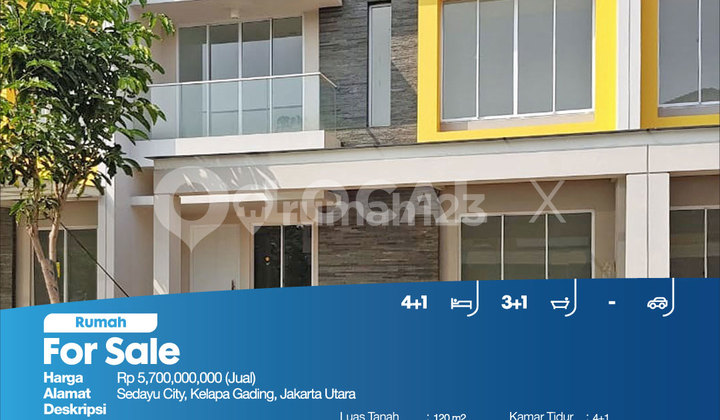 Rumah Sedayu City, Kelapa Gading, Jakarta Utara 2