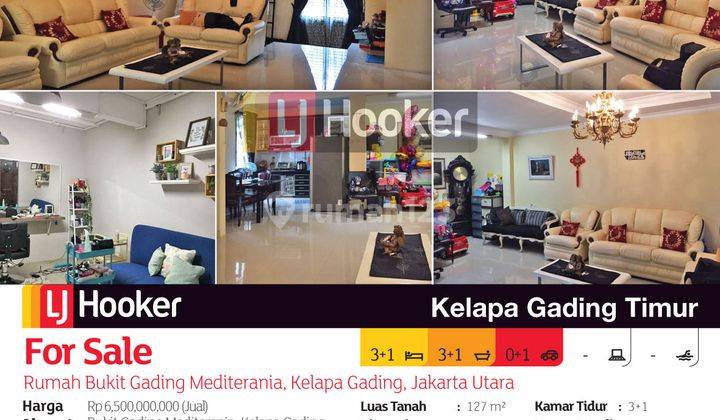 Rumah Bukit Gading Mediterania Blok Valencia Kelapa Gading, Jakarta Utara 2