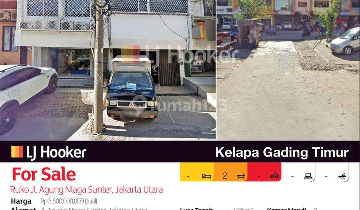 Ruko Jl. Agung Niaga Sunter, Jakarta Utara 2