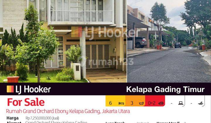 Rumah Grand Orchard Ebony Kelapa Gading, Jakarta Utara 2