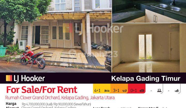 Rumah Clover Grand Orchard, Kelapa Gading, Jakarta Utara 2