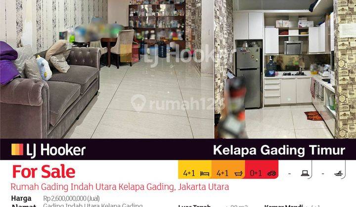 Rumah Gading Indah Utara Kelapa Gading, Jakarta Utara 2