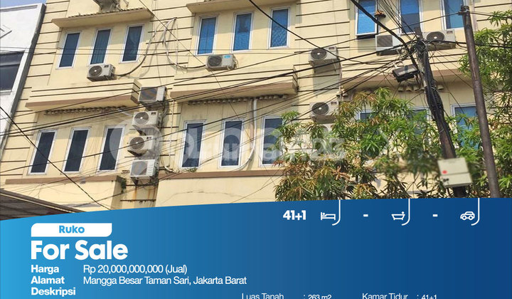 Ruko Mangga Besar Taman Sari, Jakarta Barat