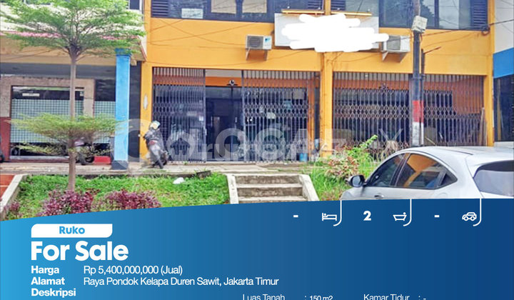 Ruko Raya Pondok Kelapa, Duren Sawit, East Jakarta 2