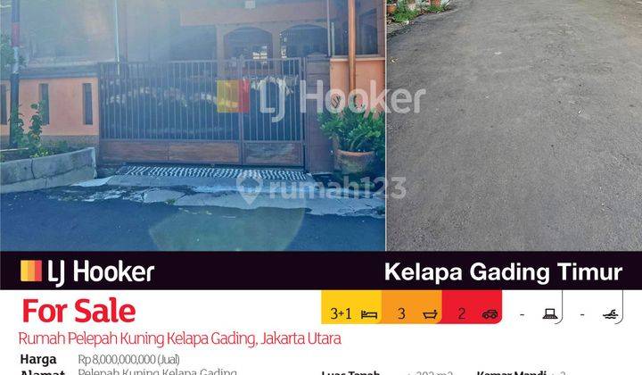 Rumah Pelepah Kuning Kelapa Gading, Jakarta Utara 2