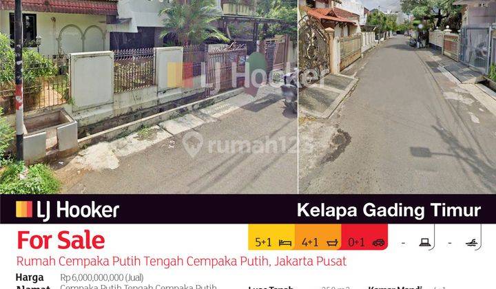 Rumah Cempaka Putih Tengah Cempaka Putih, Jakarta Pusat 2