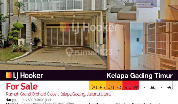 Rumah Grand Orchard Clover, Kelapa Gading, Jakarta Utara 2