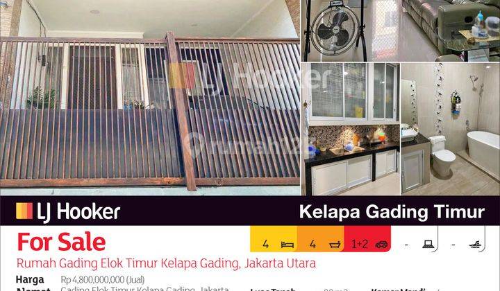 Rumah Gading Elok Timur Kelapa Gading, Jakarta Utara 2