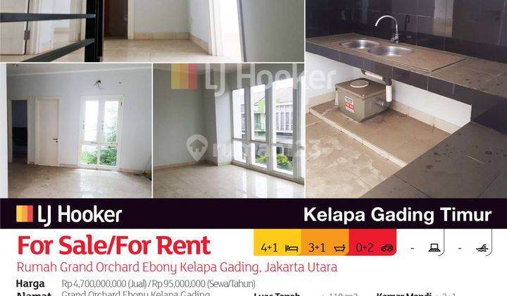 Rumah Grand Orchard Ebony Kelapa Gading, Jakarta Utara 2