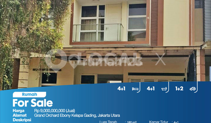 Rumah Grand Orchard Ebony Kelapa Gading, Jakarta Utara 2