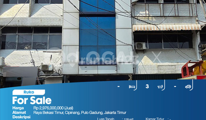 Ruko Raya East Bekasi, Cipinang, Pulo Gadung, East Jakarta 2