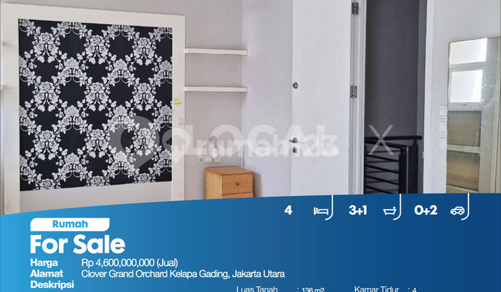 Rumah Clover Grand Orchard Kelapa Gading, Jakarta Utara 2