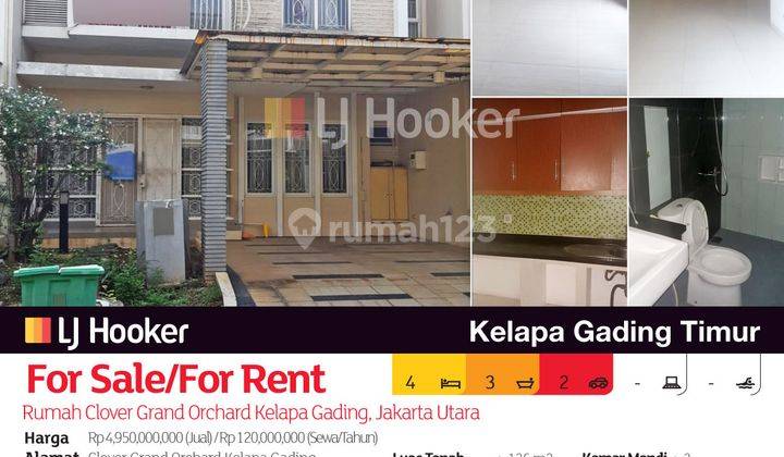 Rumah Clover Grand Orchard Kelapa Gading, Jakarta Utara 2