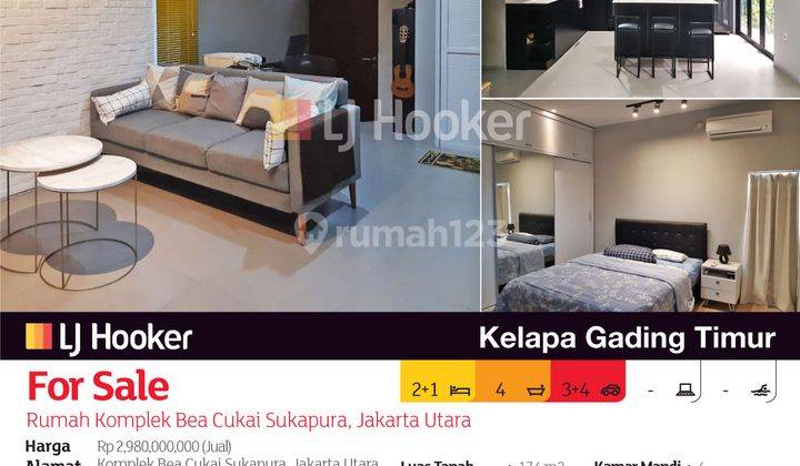 Rumah Komplek Bea Cukai Sukapura, Jakarta Utara 2