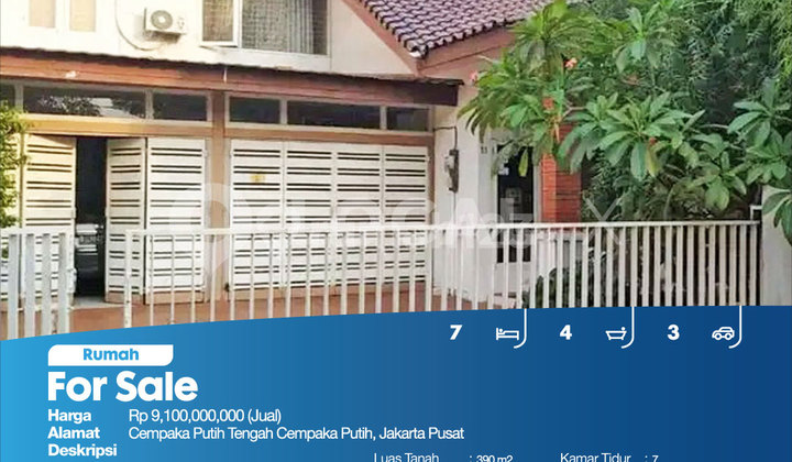 Rumah Cempaka Putih Tengah Cempaka Putih, Jakarta Pusat 2