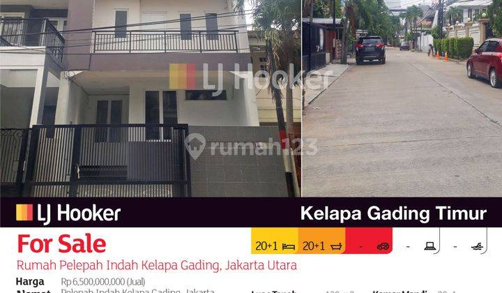 Rumah Pelepah Indah Kelapa Gading, Jakarta Utara 2